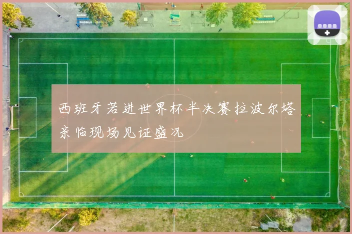 西班牙若进世界杯半决赛拉波尔塔亲临现场见证盛况
